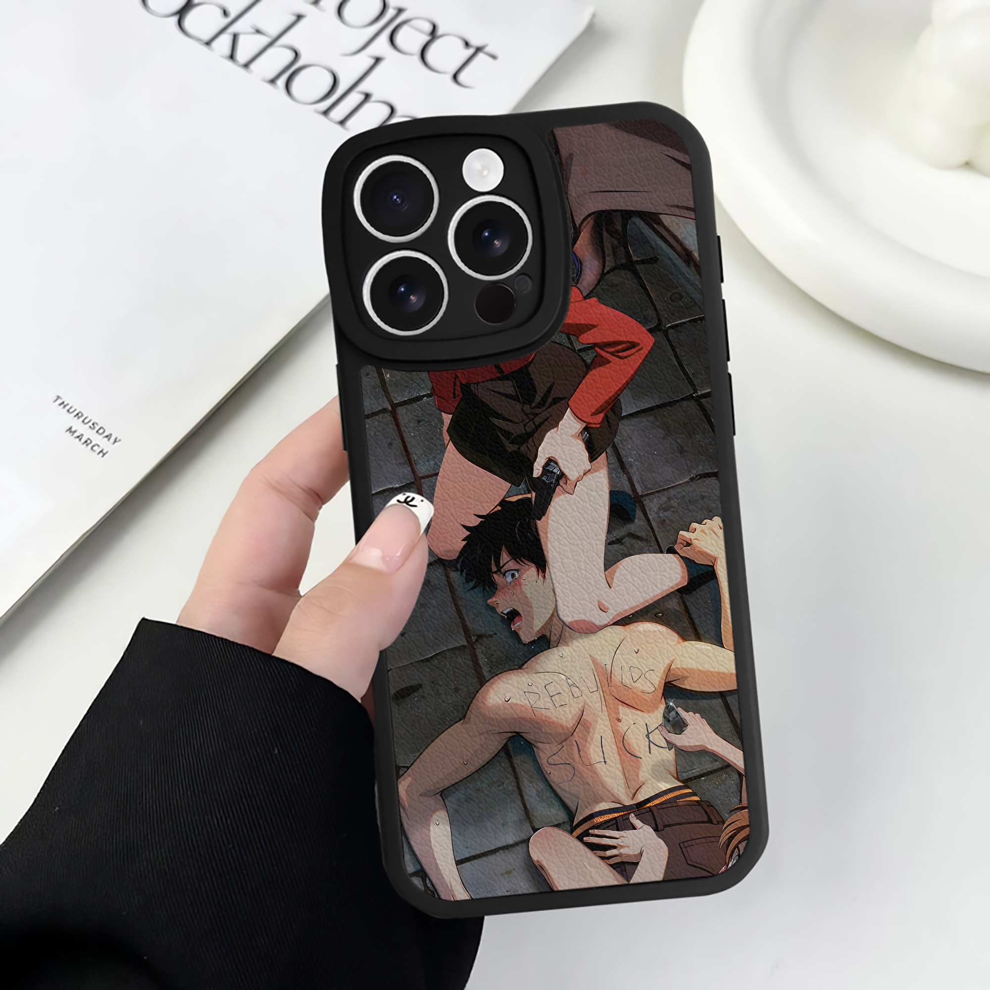 （画像用） EVA 新世紀エヴァンゲリオン 【iPhone 16シリーズ対応】シリコンスマホケース（レザー調） 材質：シリコン